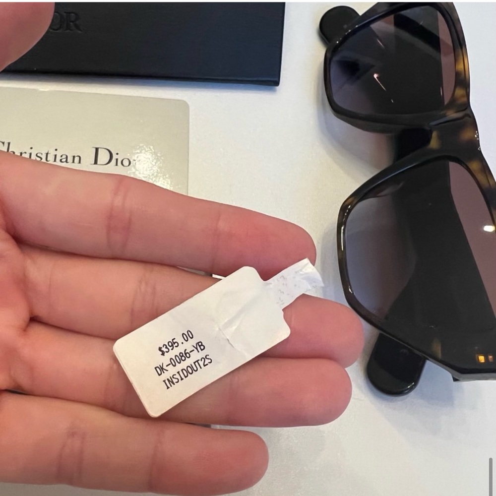 Dior Inside Out 2 54mm Rectangular Sunglasses Col… - image 8